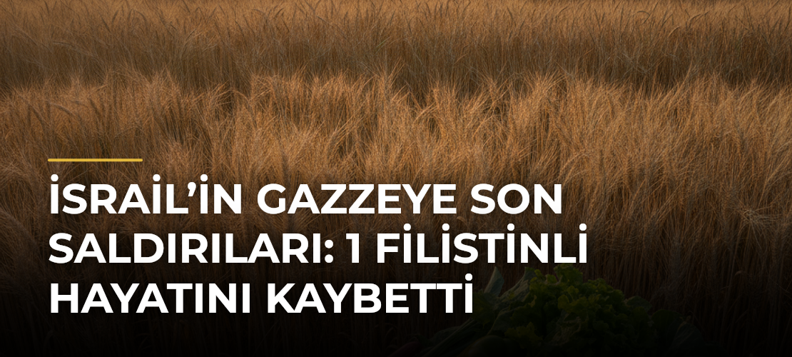İsrail’in Gazzeye Son Saldırıları: 1 Filistinli Hayatını Kaybetti - Mirat Haber