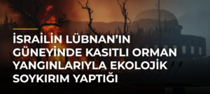 İsrailin Lübnan’ın Güneyinde Kasıtlı Orman Yangınlarıyla Ekolojik Soykırım Yaptığı Belirtildi