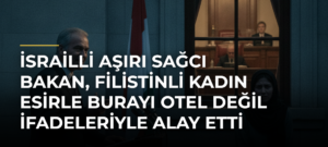 İsrailli Aşırı Sağcı Bakan, Filistinli Kadın Esirle Burayı Otel Değil İfadeleriyle Alay Etti