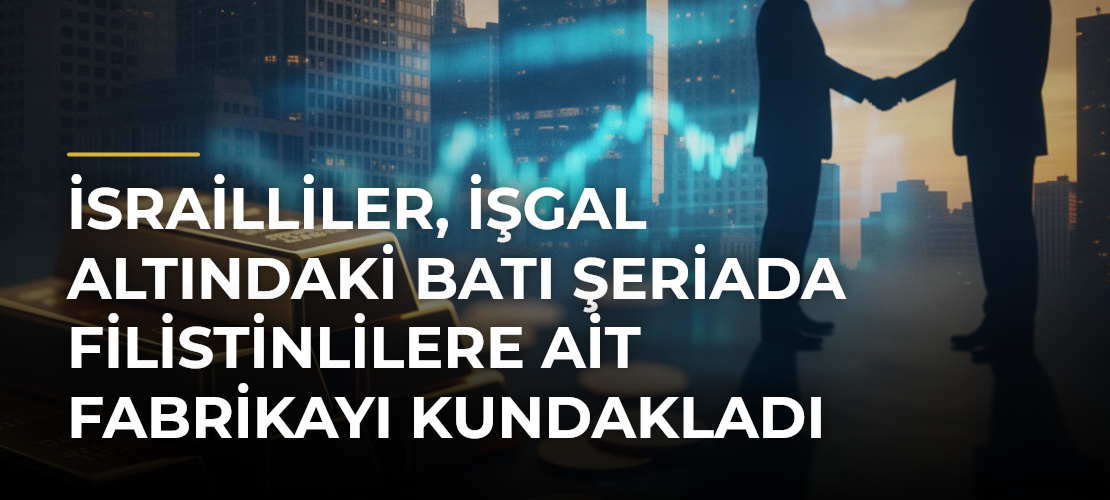 İsrailliler, işgal altındaki Batı Şeriada Filistinlilere ait fabrikayı kundakladı - Mirat Haber