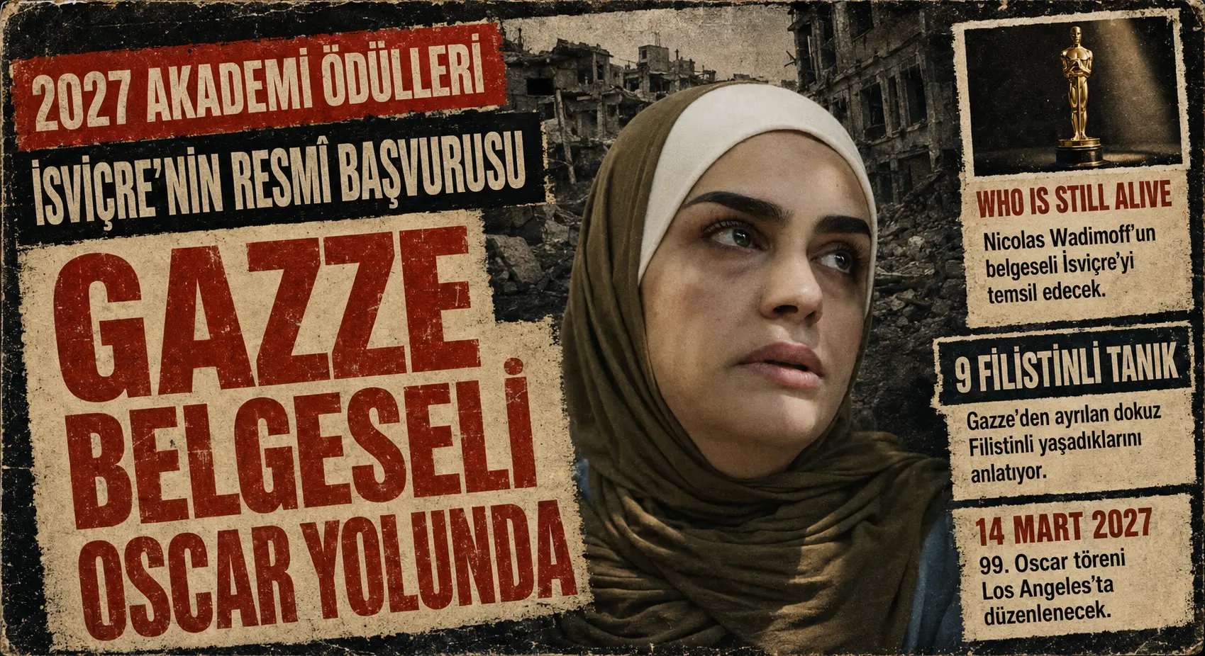 İsviçre’nin Oscar Adayı Belli Oldu