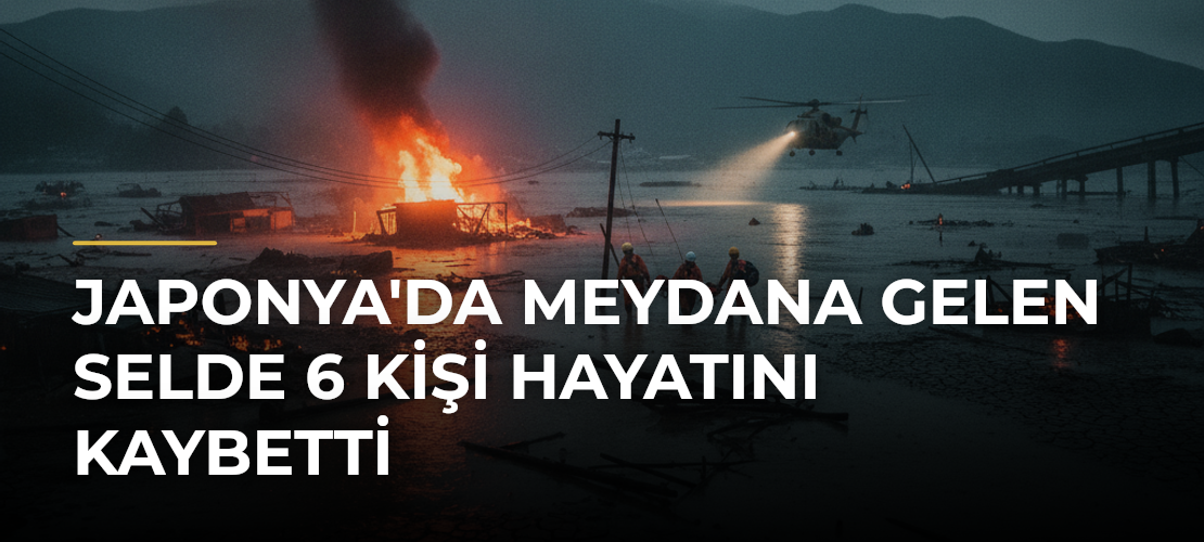 Japonya'da Meydana Gelen Selde 6 Kişi Hayatını Kaybetti - Mirat Haber