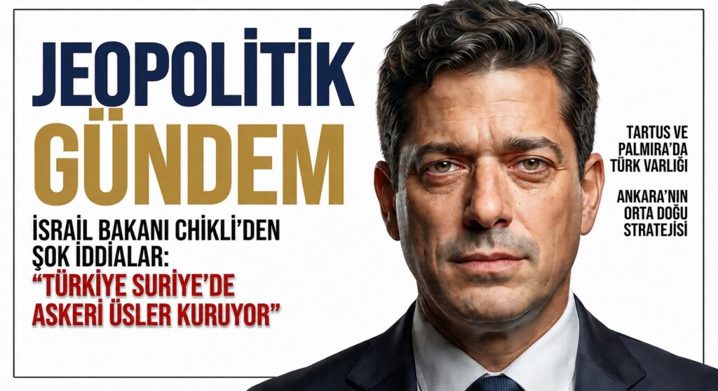 İsrailli Bakandan Türkiye İtirafı