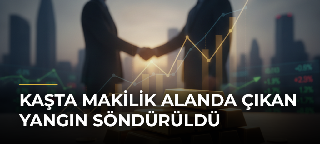 Kaşta Makilik Alanda Çıkan Yangın Söndürüldü