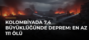 Kolombiyada 7,4 büyüklüğünde deprem: En az 111 ölü