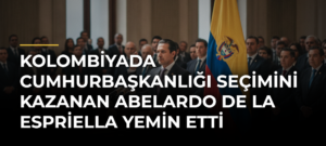 Kolombiyada Cumhurbaşkanlığı Seçimini Kazanan Abelardo de la Espriella Yemin Etti