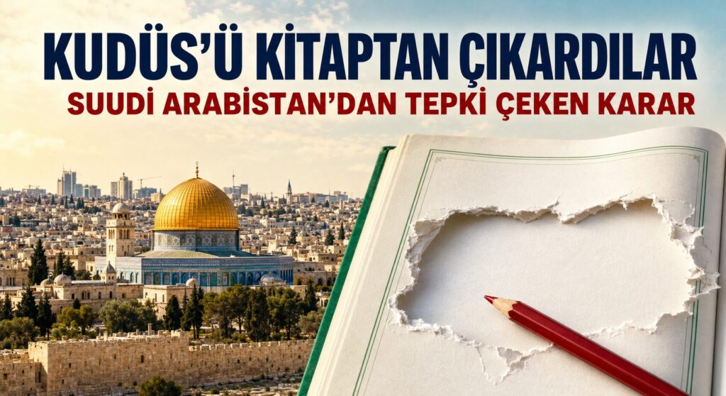 Kudüs İfadesi Ders Kitaplarından Çıkarıldı