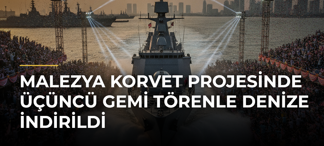 Malezya Korvet Projesinde Üçüncü Gemi Törenle Denize İndirildi - Mirat Haber