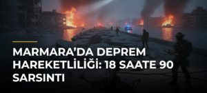 Marmara’da Deprem Hareketliliği: 18 Saate 90 Sarsıntı
