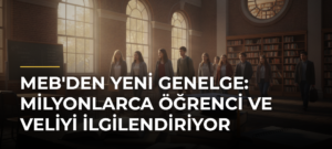 MEB’den Yeni Genelge: Milyonlarca Öğrenci ve Veliyi İlgilendiriyor
