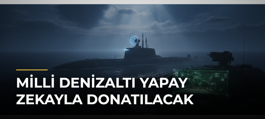 Milli Denizaltı Yapay Zekayla Donatılacak