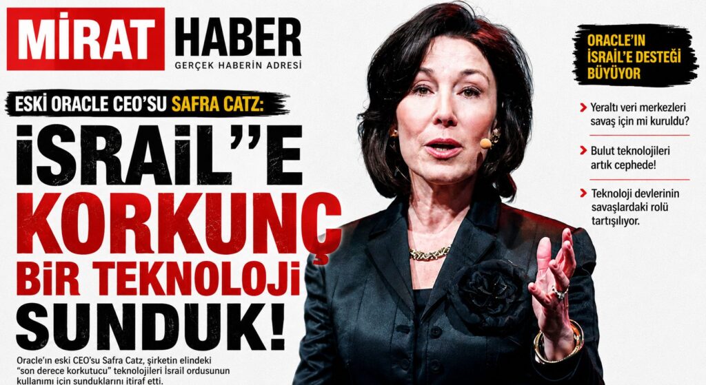 İsrail’e Korkunç Teknoloji Desteği