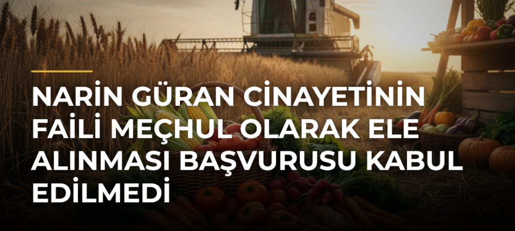 Narin Güran cinayetinin faili meçhul olarak ele alınması başvurusu kabul edilmedi