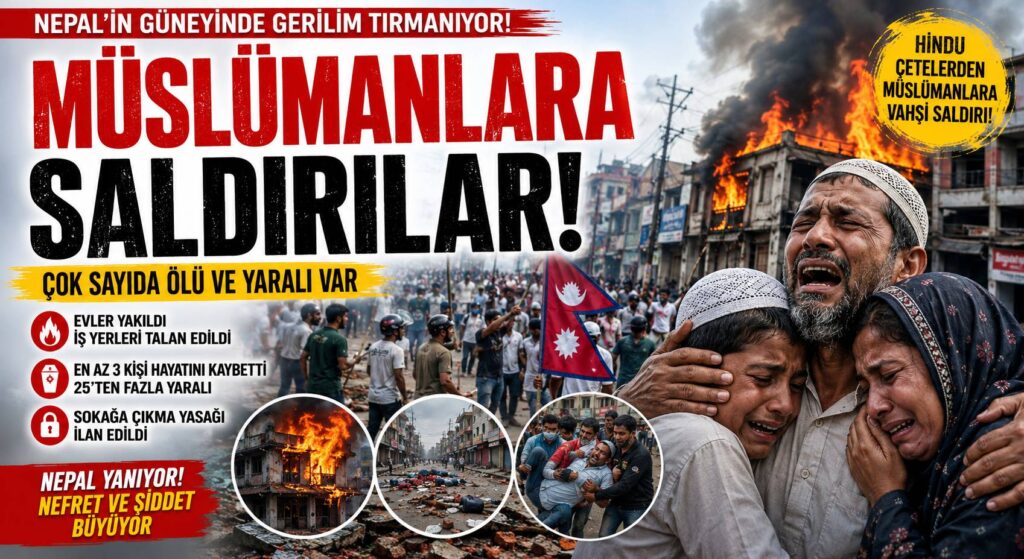 Nepal’de, Hindu Çeteler Müslümanlara Saldırdı