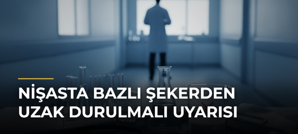 Nişasta Bazlı Şekerden Uzak Durulmalı Uyarısı