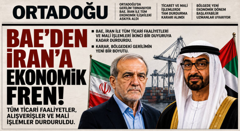 BAE, İran ile Tüm Ticari İşlemlerini Durdurdu
