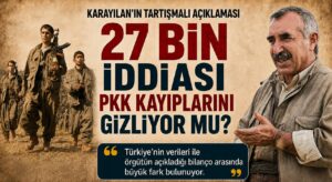 PKK’nın Öldürülen Militan  Sayısı