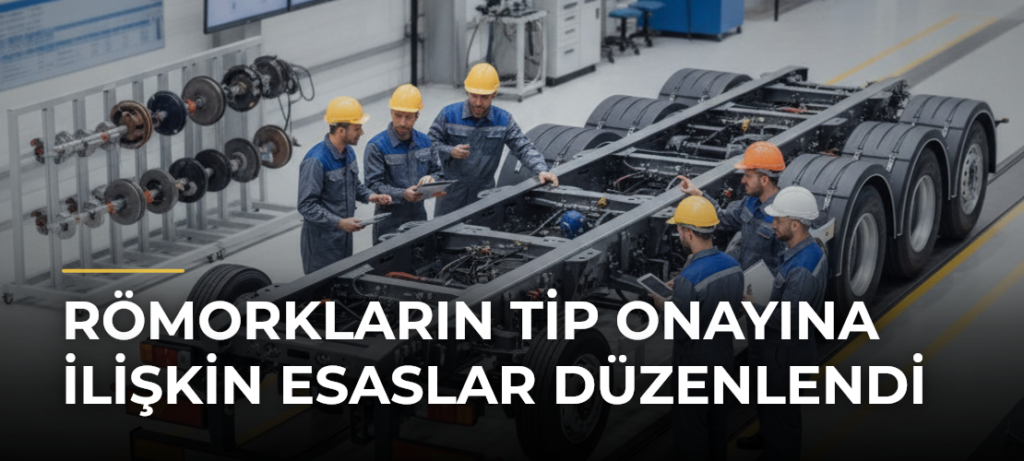 Römorkların Tip Onayına İlişkin Esaslar Düzenlendi