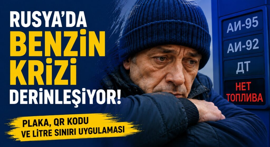 RUSYA’DA BENZİN İÇİN PLAKA VE QR KODU DÖNEMİ