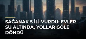 Sağanak 5 İli Vurdu: Evler Su Altında, Yollar Göle Döndü