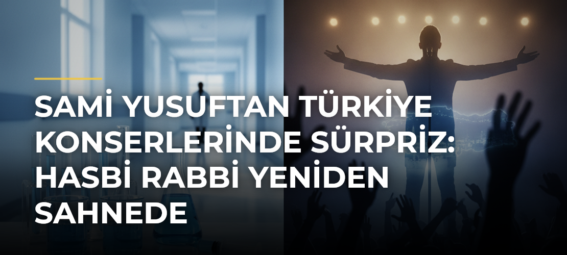 Sami Yusuftan Türkiye konserlerinde sürpriz: Hasbi Rabbi yeniden sahnede