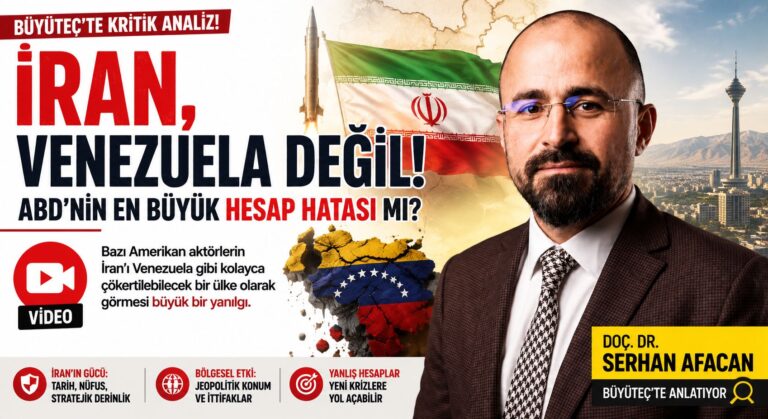 Doç. Dr. Serhan Afacan, İran, Venezuela Değil