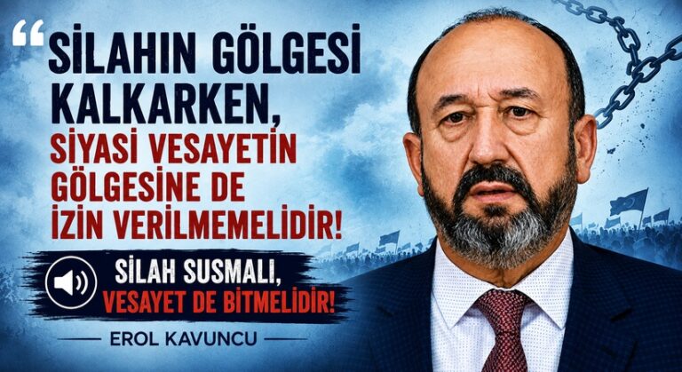 SİLAHIN GÖLGESİ KALKARKEN