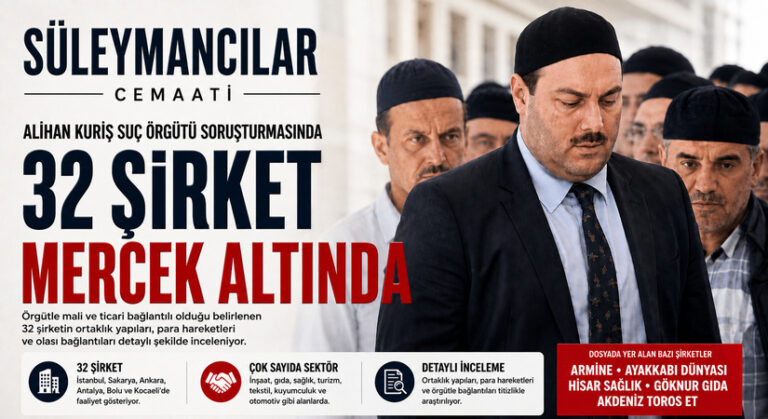 Süleymancıların Lideri Alihan Kuriş’e Operasyon