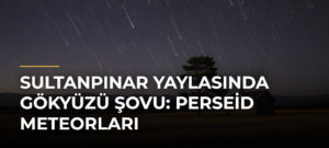 Sultanpınar Yaylasında Gökyüzü Şovu: Perseid Meteorları