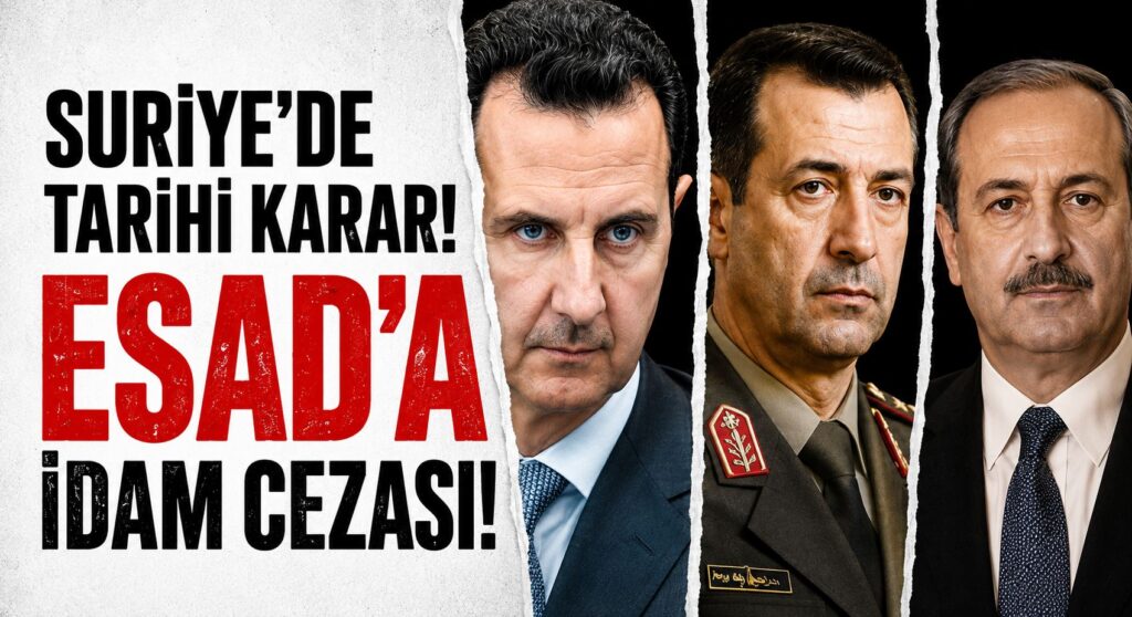 BEŞAR ESAD VE KARDEŞİNE İDAM CEZASI