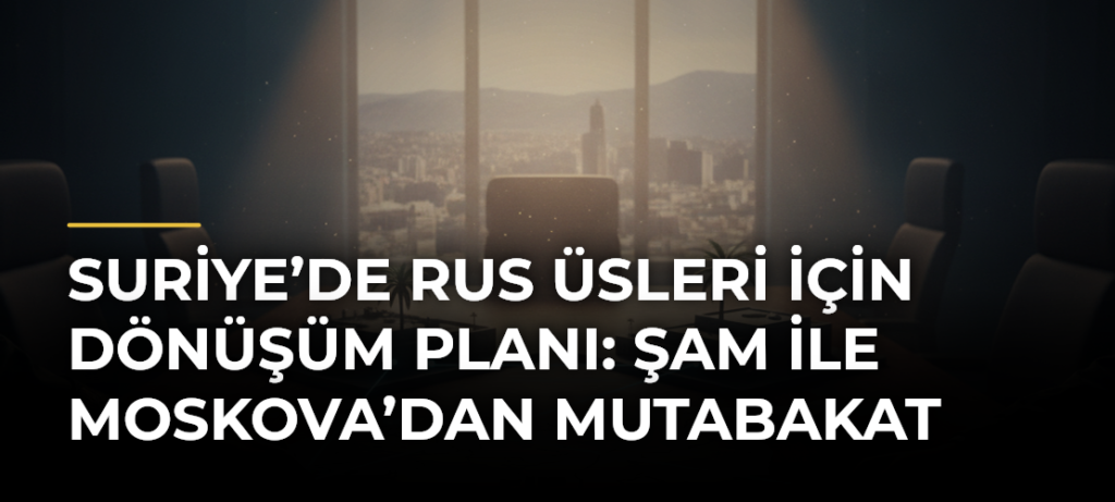 Suriye’de Rus üsleri için dönüşüm planı: Şam ile Moskova’dan mutabakat