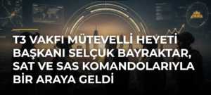 T3 Vakfı Mütevelli Heyeti Başkanı Selçuk Bayraktar, SAT ve SAS komandolarıyla bir araya geldi