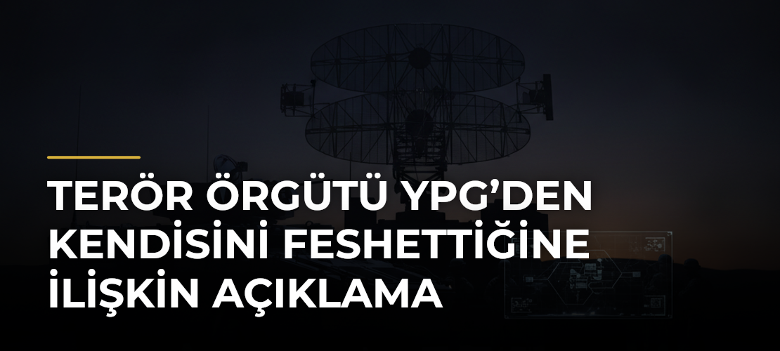 Terör örgütü YPG’den kendisini feshettiğine ilişkin açıklama - Mirat Haber