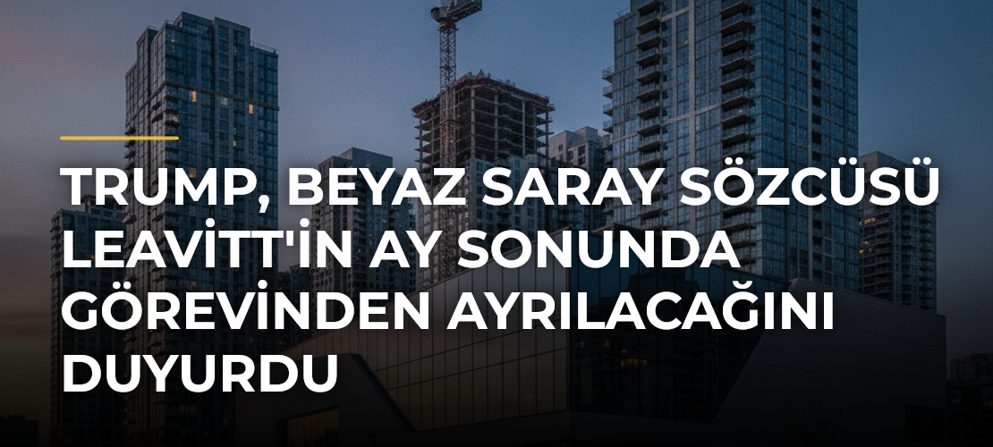 Trump, Beyaz Saray Sözcüsü Leavitt'in Ay Sonunda Görevinden Ayrılacağını Duyurdu - Mirat Haber