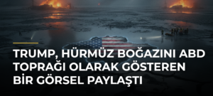 Trump, Hürmüz Boğazını ABD Toprağı Olarak Gösteren Bir Görsel Paylaştı