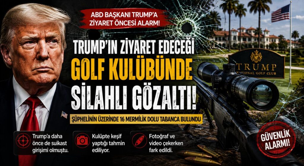 Donald Trump’a Suikast Şüphesi