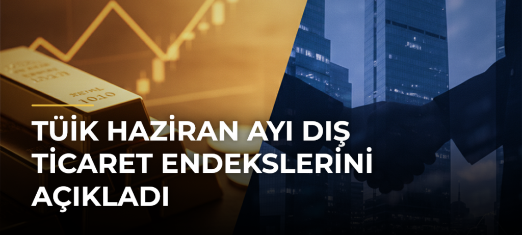 TÜİK Haziran Ayı Dış Ticaret Endekslerini Açıkladı