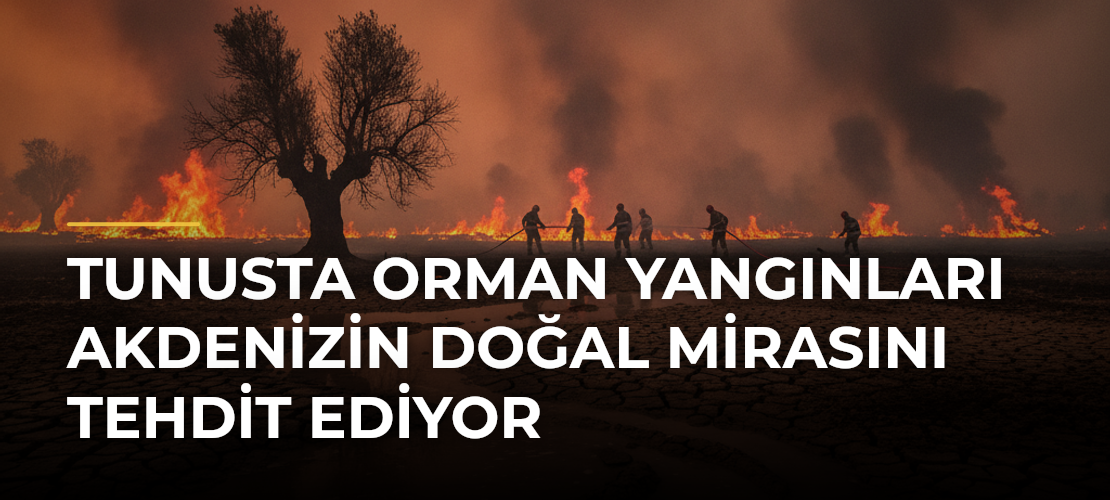 Tunusta Orman Yangınları Akdenizin Doğal Mirasını Tehdit Ediyor - Mirat Haber