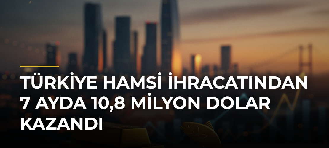 Türkiye hamsi ihracatından 7 ayda 10,8 milyon dolar kazandı - Mirat Haber