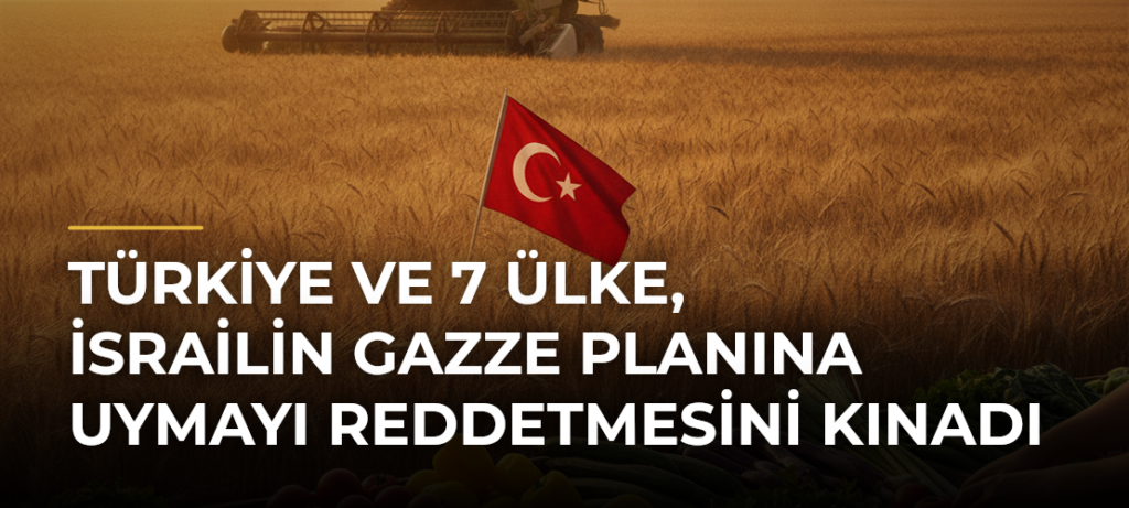Türkiye ve 7 ülke, İsrailin Gazze Planına uymayı reddetmesini kınadı