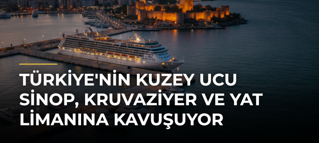 Türkiye’nin Kuzey Ucu Sinop, Kruvaziyer ve Yat Limanına Kavuşuyor