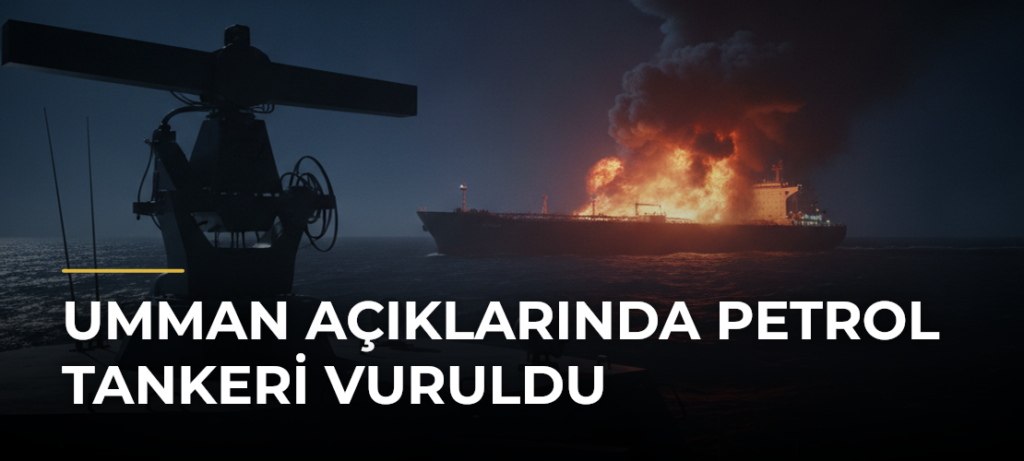 Umman Açıklarında Petrol Tankeri Vuruldu