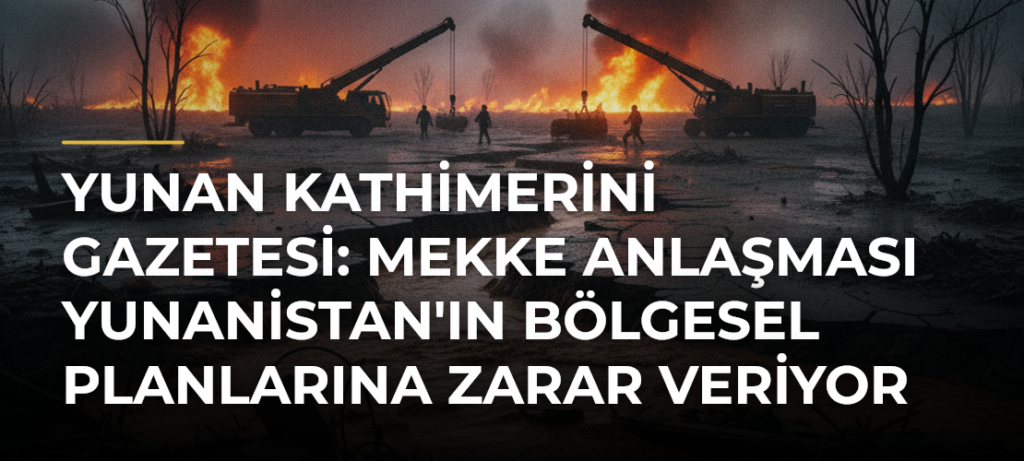 Yunan Kathimerini gazetesi: Mekke Anlaşması Yunanistan’ın bölgesel planlarına zarar veriyor