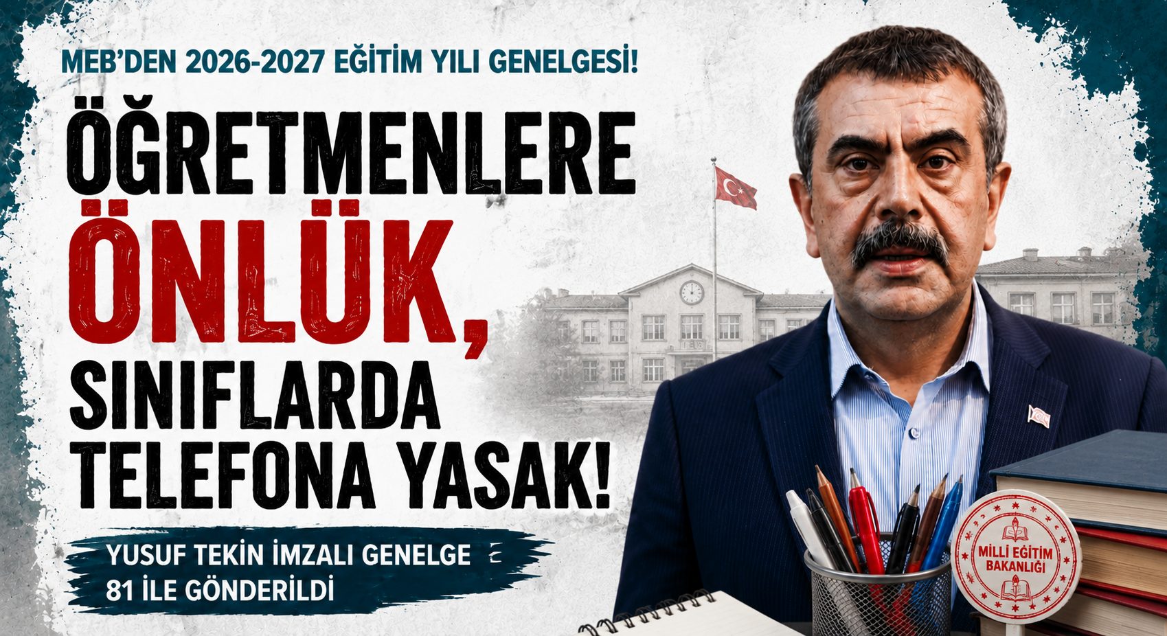 Öğretmenlere Önlük, Sınıflarda Telefona Yasak