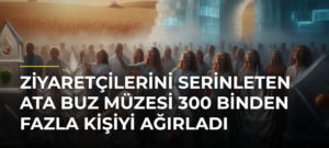Ziyaretçilerini serinleten Ata Buz Müzesi 300 binden fazla kişiyi ağırladı