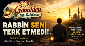 GÖNÜLDEN DİLE DÖKÜLENLER/ RABBİN SENİ TERK ETMEDİ