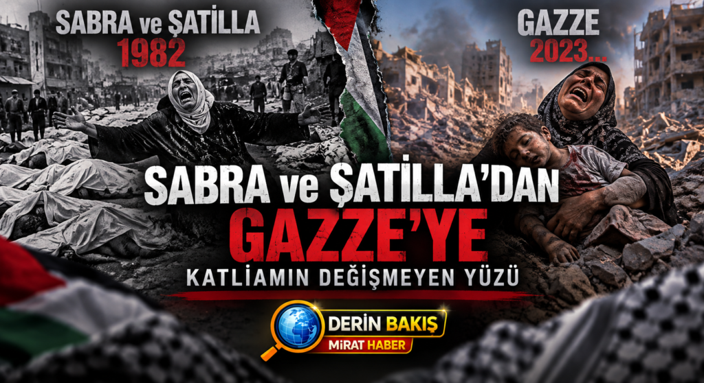 SABRA VE ŞATİLLA’DAN GAZZE’YE: KATLİAMIN DEĞİŞMEYEN YÜZÜ