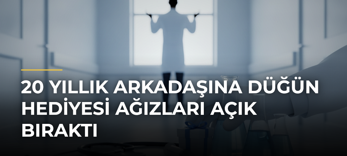 20 Yıllık Arkadaşına Düğün Hediyesi Ağızları Açık Bıraktı - Mirat Haber