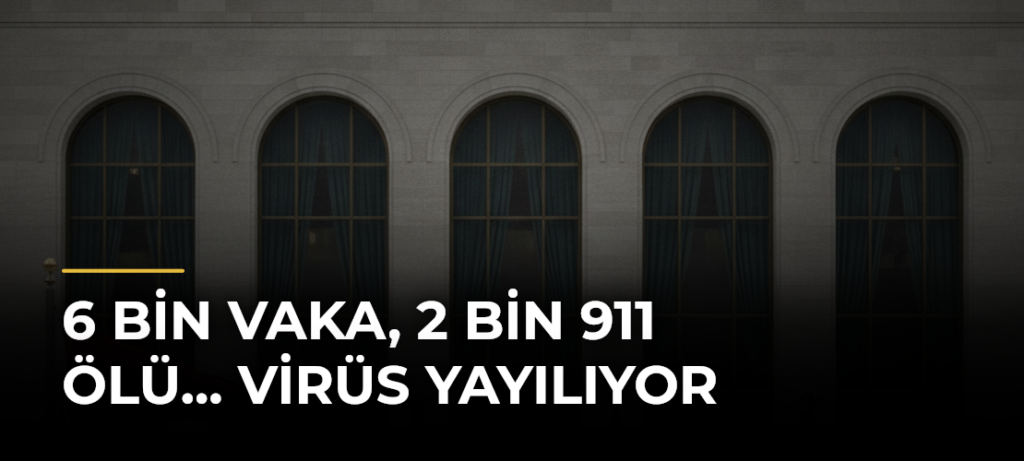 6 Bin Vaka, 2 Bin 911 Ölü… Virüs Yayılıyor