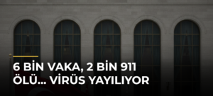 6 Bin Vaka, 2 Bin 911 Ölü… Virüs Yayılıyor